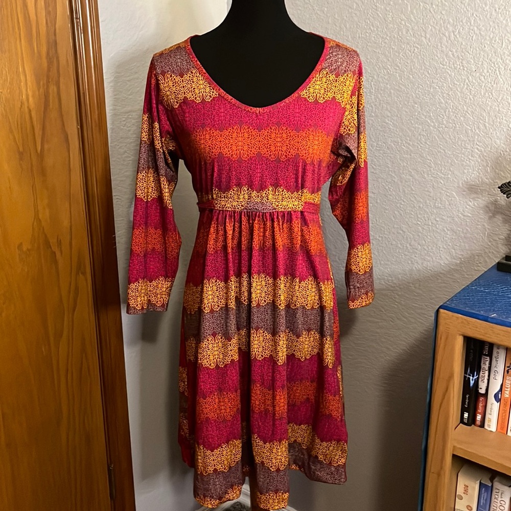 Merrell Lorimer Stretch Polyester Print Dress